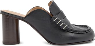 J.W.Anderson heeled mules - women - Calf Leather/Calf Leather/Calf Leather - 37 - Black