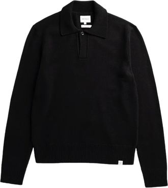 Norse Projects Restinge Merino Lambswool Long-Sleeve Polo Shirt