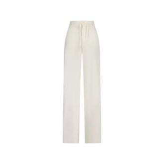Darkpark Straight Trousers, female, White, Size: W25 Iris Japanese Jersey Paper Bag Pants