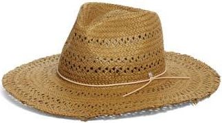 Rag & Bone Straw Fedora in Olivo at Nordstrom Rack, Size Medium