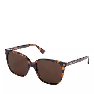 Isabel Bernard Sonnenbrillen - La Villette Raison square sunglasses with brown le - Gr. unisize - in Braun - für Damen