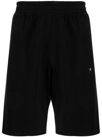 Off-white Trainingsshorts met print - Zwart