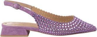 Alma En Pena Platte schoen details - Dames - Ballerinas - Paars - 37 EU - Schoenen