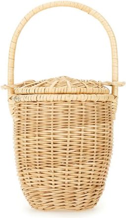 Patou Beuteltaschen - Wicker Bucket Bag - Gr. unisize - in Beige - für Damen