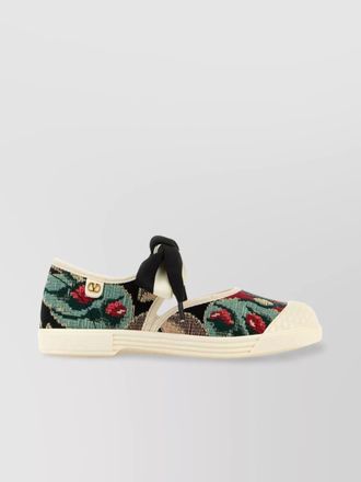 Valentino Garavani embroidered canvas slip-on sneakers