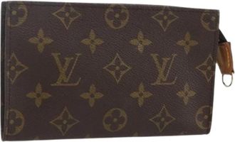 Louis Vuitton Pre-owned Vintage Portemonnee - Dames - Vintage Accessoires - Bruin - ONE Size - Vintage