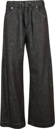 Brunello Cucinelli Pantalone - - Trousers - Donna - Marrone - M