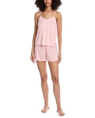 Tommy Hilfiger 2Pc Pointelle Cami & Boxer Pajama Set