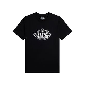 Freddy T-shirt Uomo Girocollo in Cotone con Logo VIS Argento