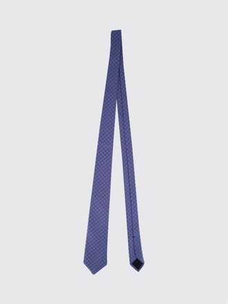 Gucci Cravatta in pura seta biologica con motivo monogramma GG all-over