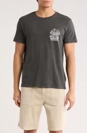 Rvca Micro Garden Graphic T-Shirt in Pirate Black at Nordstrom Rack, Size Xx-Large