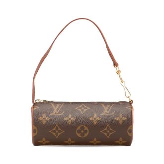 Louis Vuitton Pre-owned Handbags, female, Brown, Size: ONE SIZE Pre-owned Mini Cylinder Bag