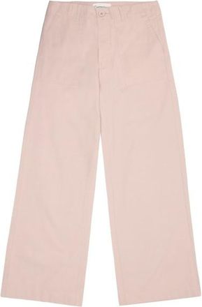 Knowledge Cotton Apparel Posey Wide Slub Yarn Freizeithose für Damen | rosa