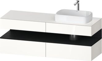 Duravit Qatego Consola Mueble Bajo Lavabo, 2 Extensiones, 2 - Duravit