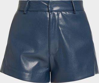 Generation Love Jax Vegan Leather Shorts
