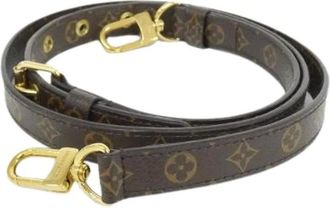 Louis Vuitton Pre-owned Accessories, male, Brown, Size: ONE SIZE Pre-owned Monogram Shoulder Strap