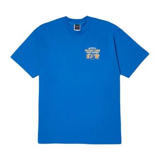HUF Huf, Tops, Heren, Blauw, S, Katoen, Pay Day S/S Tee