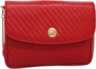 Celine Pre-owned Cross Body Bags, female, Red, Size: ONE SIZE Pre-owned Leather Cross Body Bag