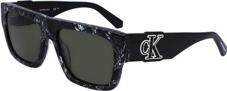 Calvin Klein Jeans CKJ23654S 073 Mens Sunglasses Black Size 56
