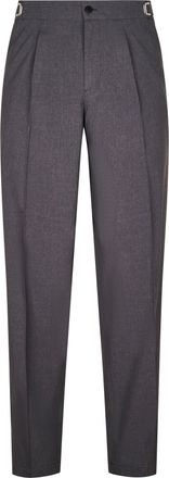 Cellar Door Tailored Trousers with Tapered Leg and Front Pleats