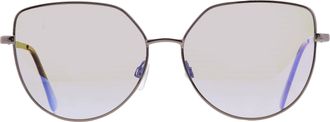 Body Glove Puirple Butterfly Ladies Sunglasses 10264285.CGR GUNPRP