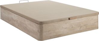 Vente-Unique Somier con arc&oacute;n HESTIA de YSMEE - Color roble - 160x200 cm