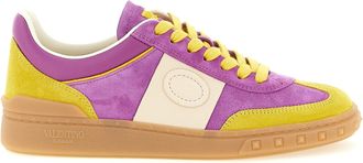 Valentino Garavani Multicolor Calfskin Athletic Womens Sneakers