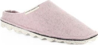 FLY London Natura Wool Felt Mule in Rose at Nordstrom, Size 36
