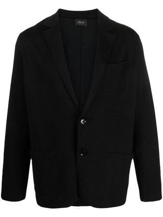 Brioni Blazer monopetto - Nero