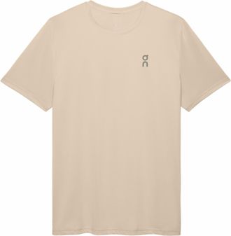 On Mens Core Short Sleeve Tee In Sand