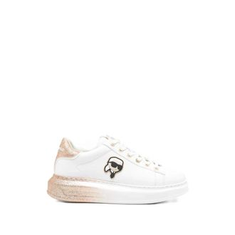 Karl Lagerfeld Sneakers, female, White, Size: 11 US Ikon NFT Kapri Ombre Sneakers