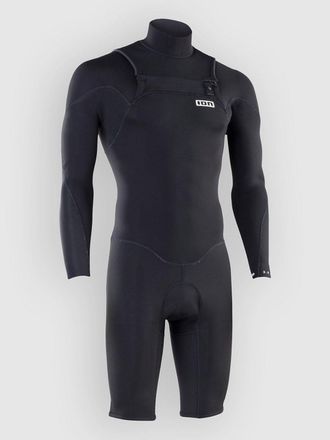 ION Ion Element 2/2 Shorty Ls Front Zip Neoprenanzug schwarz