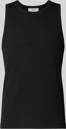 Marc O'Polo Denim Marc OPolo Denim Slim Fit Tank Top aus Baumwoll-Mix in Black, Gr&ouml;&szlig;e XXL
