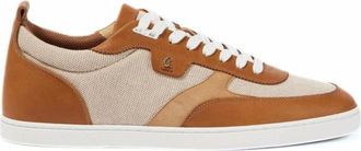 Christian Louboutin Schoenen - Heren - Sneakers - Bruin - 40 EU - Schoenen