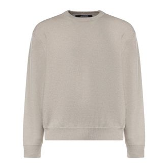 Jacquemus Moulin Knit - Knitwear - Hombre - Beige - XL