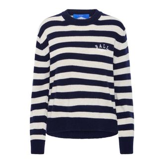 Ball Round-neck Knitwear, female, Multicolor, M, Striped Crewneck Jumper Skycaphain Birch