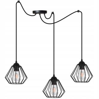 OEM L&aacute;mpara De Techo Colgante Ara&ntilde;a Spider Loft E27 Led