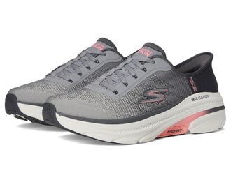 Skechers Max Cushioning Arch Fit 2.0 Adelphi Hands Free Slip-Ins Womens Shoes Gray/Coral : 8.5 B - Medium