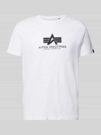 Alpha Industries Alpha Industries T-Shirt aus Baumwolle Modell BASIC in Weiss, Gr&ouml;&szlig;e XXXL