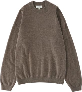 STUDIO NICHOLSON Alva Tejido en Melange de Piedra - Knitwear - Hombre - Gris - XL