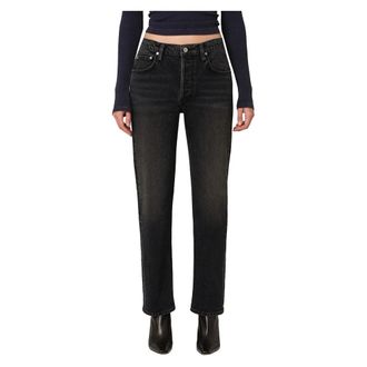 Citizens Of Humanity Jeans, Dames, Zwart, W27, Denim, Sigaretta Straight Jeans