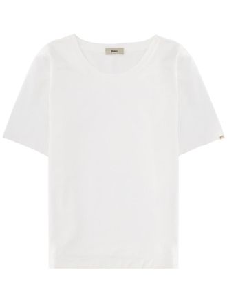 Herno White Crew Neck T-Shirt