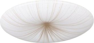 Eglo Eglo Nieves 1 Plaf&oacute;n Blanco Dorado 31 Cm Led 1100 L&uacute;menes