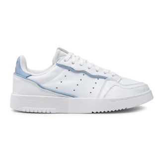 adidas Sneakers, male, White, 7 2/3 UK, White Low Top Trainers Gz8125