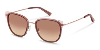 Rodenstock R3330 B Womens Sunglasses Gold Size 52