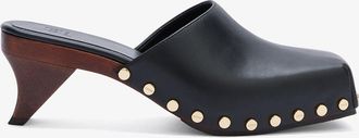 Ganni Black June Sabot Mule in