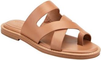 Marc Fisher Genella Slide Sandal in Medium Natural at Nordstrom, Size 9