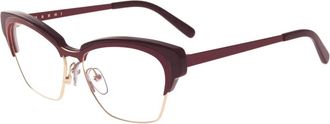 Marni Brillenmonturen - Dames - Brillen - Rood - 54 MM - Accessoires
