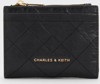 Charles & Keith Duo Quilted Small Wallet