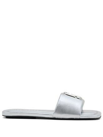 Marc Jacobs Sandali The J Marc Metallic - Argento